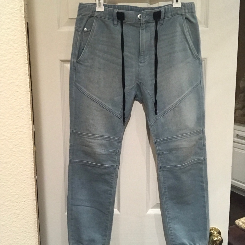 Pac sun joggers, cuffed at the bottom